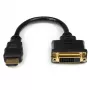 StarTech.com 8 colių HDMI į DVI-D vaizdo kabelio adapteris - HDMI kištukas į DVI-D lizdą