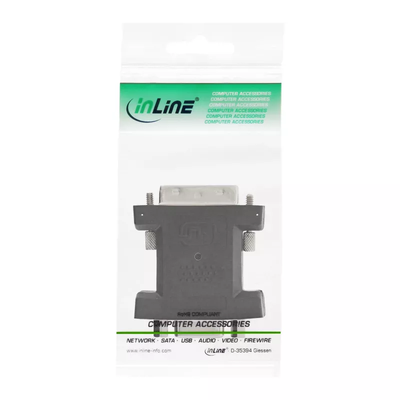 InLine DVI-A adapteris DVI 12+5 kištukas / VGA 15 HD / S-VGA lizdas