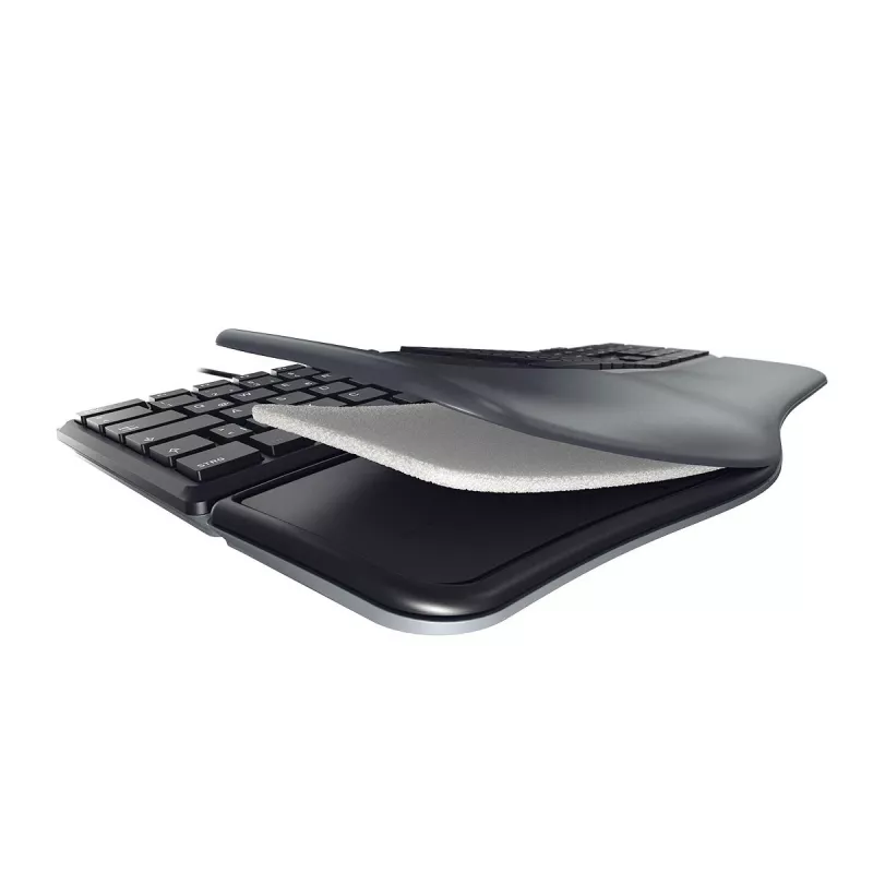CHERRY KC 4500 ERGO klaviatūra universali USB QWERTY US English juoda