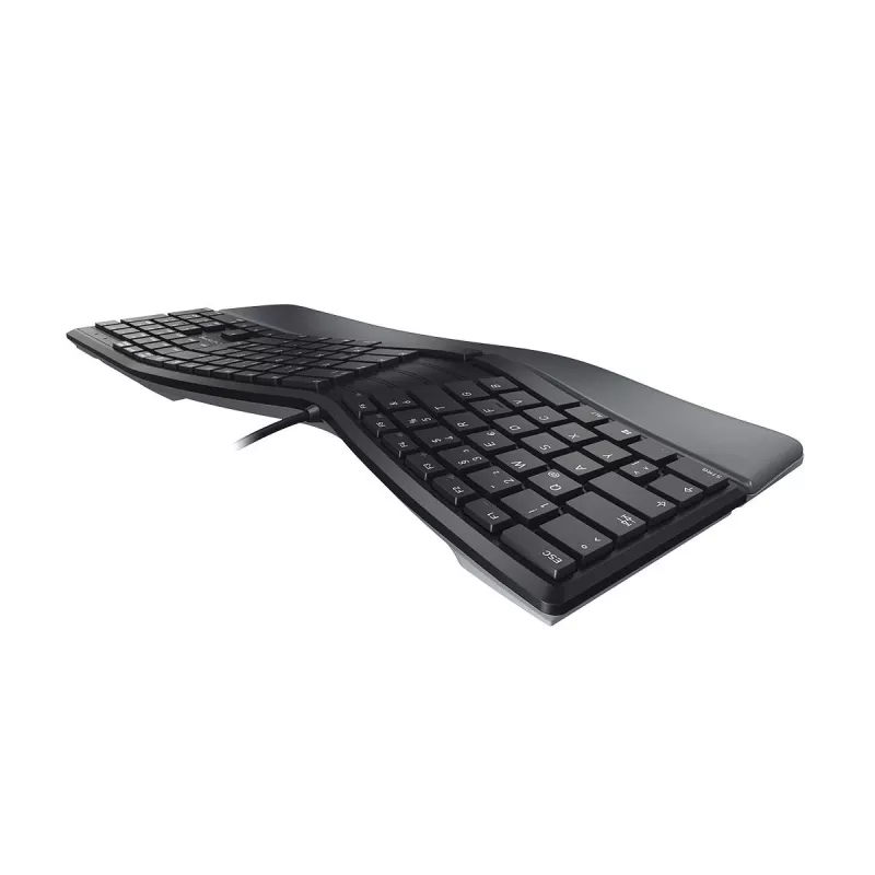 CHERRY KC 4500 ERGO klaviatūra universali USB QWERTY US English juoda