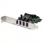 StarTech.com 4 prievadų PCI Express PCIe SuperSpeed USB 3.0 valdiklio plokštė su UASP - SATA maitinimas