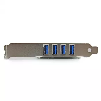 StarTech.com 4 prievadų PCI Express PCIe SuperSpeed USB 3.0 valdiklio plokštė su UASP - SATA maitinimas