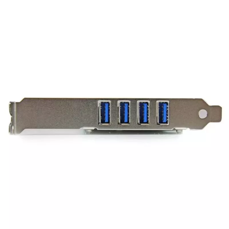 StarTech.com 4 prievadų PCI Express PCIe SuperSpeed USB 3.0 valdiklio plokštė su UASP - SATA maitinimas