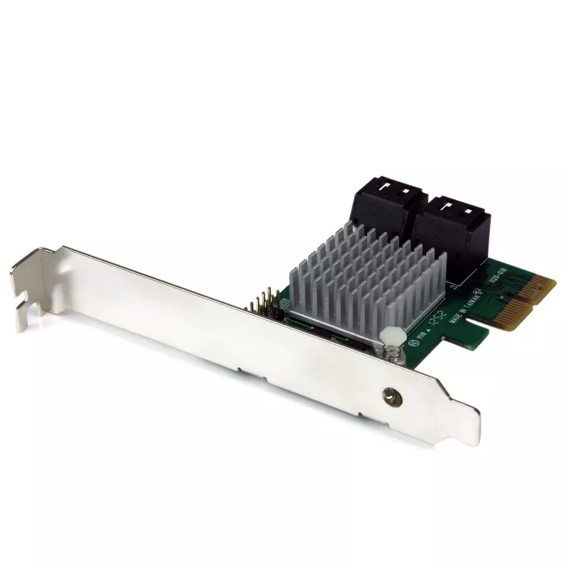 StarTech.com 4 prievadų PCI Express 2.0 SATA III 6 Gbps RAID valdiklio kortelė su HyperDuo SSD pakopomis