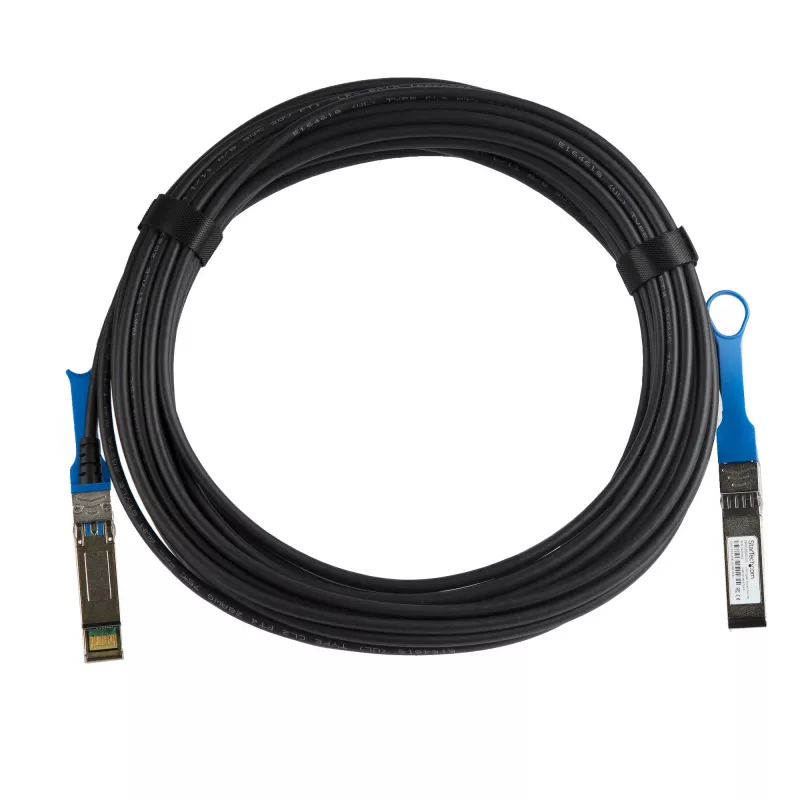 StarTech.com Cisco SFP-H10GB-ACU10M suderinamas 10 m 10G SFP+ į SFP+ tiesioginio prijungimo kabelis Twinax - 10GbE SFP+ varinis DAC 10 Gbps mažos galios aktyvus Mini GBIC/siųstuvo-imtuvo modulis DAC Firepower ASR9000 ASR1000