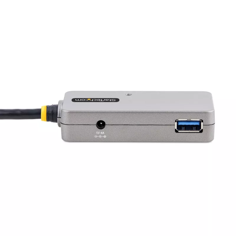 StarTech.com USB ilgintuvo šakotuvas, 10 m USB 3.0 ilginamasis kabelis su 4 prievadų USB-A šakotuvu, aktyvus / magistralės maitinamas USB kartotuvas, pridedamas pasirenkamas 20 W maitinimo šaltinis, ESD apsauga