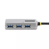 StarTech.com USB ilgintuvo šakotuvas, 10 m USB 3.0 ilginamasis kabelis su 4 prievadų USB-A šakotuvu, aktyvus / magistralės maitinamas USB kartotuvas, pridedamas pasirenkamas 20 W maitinimo šaltinis, ESD apsauga