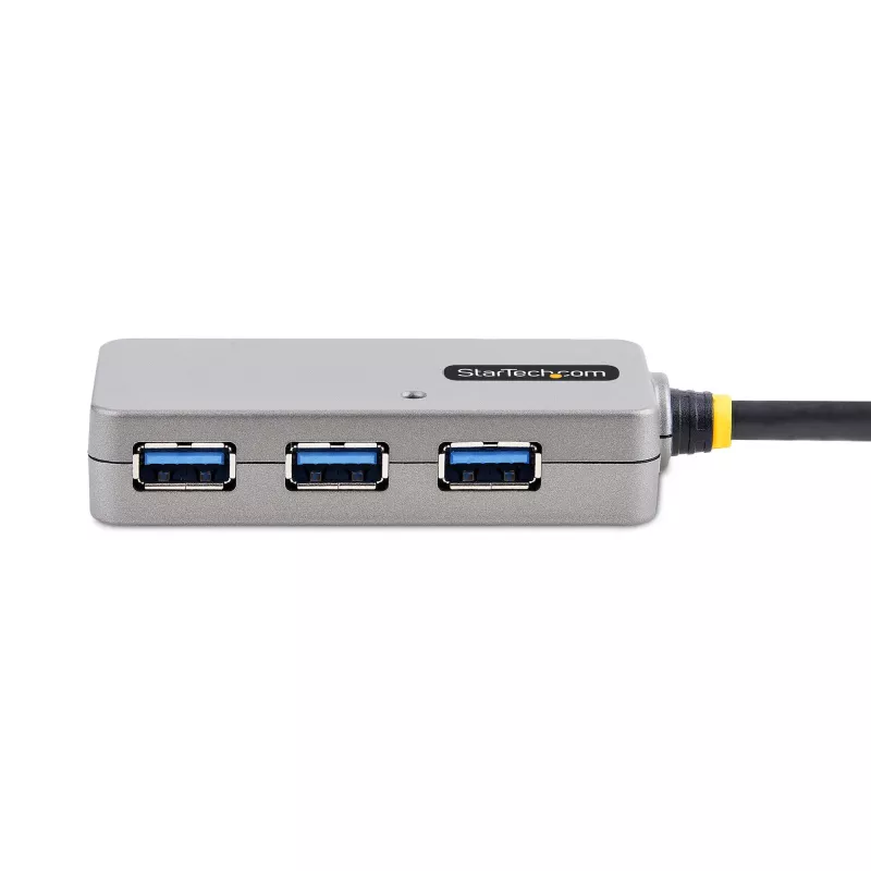 StarTech.com USB ilgintuvo šakotuvas, 10 m USB 3.0 ilginamasis kabelis su 4 prievadų USB-A šakotuvu, aktyvus / magistralės maitinamas USB kartotuvas, pridedamas pasirenkamas 20 W maitinimo šaltinis, ESD apsauga