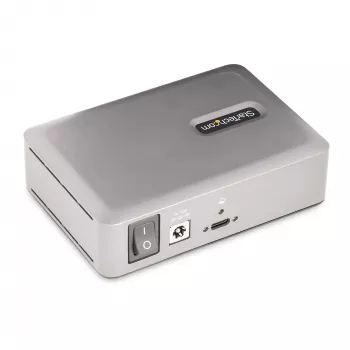 StarTech.com 7 prievadų USB-C šakotuvas – 5x USB-A + 2x USB-C – savaime maitinamas su 65W maitinimo šaltiniu – USB 3.1 10Gbps – Staliniam / nešiojamam kompiuteriui USB šakotuvas su 3 pėdų USB-IF sertifikuotu užrakinamuoju kabeliu – USB C šakotuvas