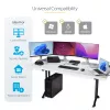 StarTech.com 4 prievadų KM jungiklis su pelės perjungimu, USB jungiklis klaviatūrai / pelei, 3,5 mm / USB garso, periferinių įrenginių bendrinimas 4 kompiuteriams, atitinka TAA