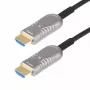 StarTech.com 50 pėdų (15,2 m) HDMI 2.1 hibridinis aktyvus optinis kabelis (AOC), CMP, plenum reitingas, 8K itin didelės spartos HDMI 2.1/2.0 šviesolaidinis kabelis, 48 Gb/s, 8K 60 Hz/4K 120 Hz, HDR10+/FRL/TMDS/eARC