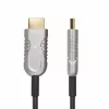 StarTech.com 30,4 m HDMI 2.1 hibridinis aktyvus optinis kabelis (AOC), CMP, plenum sertifikuotas, 8K itin spartus HDMI 2.1/2.0 šviesolaidinis kabelis, 48 Gbps, 8K 60Hz/4K 120Hz, HDR10+/FRL/TMDS/eARC