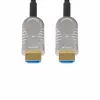 StarTech.com 30,4 m HDMI 2.1 hibridinis aktyvus optinis kabelis (AOC), CMP, plenum sertifikuotas, 8K itin spartus HDMI 2.1/2.0 šviesolaidinis kabelis, 48 Gbps, 8K 60Hz/4K 120Hz, HDR10+/FRL/TMDS/eARC