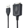 StarTech.com 3 pėdų (1 m) USB–nuoseklioji sąsaja laidas su COM prievado išsaugojimu, DB9 kištukas RS232 į USB keitiklis, USB–nuoseklioji sąsaja adapteris, skirtas PLC/spausdintuvui/skaitytuvui, Prolific lustų rinkinys, Windows/Mac