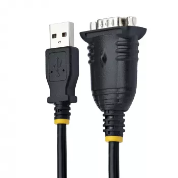 “StarTech.com” 3 pėdų (1 m) USB į nuoseklųjį kabelis, DB9 kištukas RS232 į USB keitiklis, “Prolific” mikroschema, USB į nuoseklųjį adapteris PLC / spausdintuvui / skaitytuvui / komutatoriui, USB į COM prievado adapteris, “Windows”/“Mac”