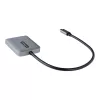 StarTech.com USB-C į dvigubą HDMI MST šakotuvą - dvigubas HDMI 4K 60Hz - USB Type C kelių monitorių adapteris nešiojamiesiems kompiuteriams su 1ft/30cm kabeliu - DP 1.4 kelių srautų perdavimo šakotuvas - USB-C į HDMI skirstytuvą