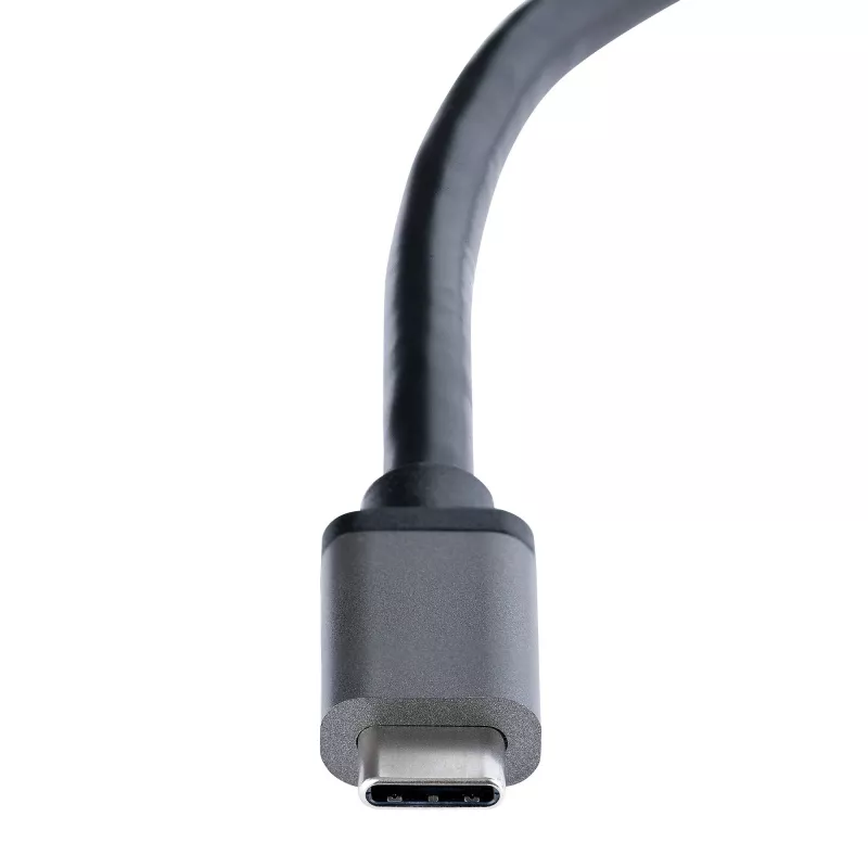 StarTech.com USB-C į dvigubą HDMI MST šakotuvą - dvigubas HDMI 4K 60Hz - USB Type C kelių monitorių adapteris nešiojamiesiems kompiuteriams su 1ft/30cm kabeliu - DP 1.4 kelių srautų perdavimo šakotuvas - USB-C į HDMI skirstytuvą