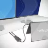 StarTech.com USB-C į dvigubą HDMI MST šakotuvą - dvigubas HDMI 4K 60Hz - USB Type C kelių monitorių adapteris nešiojamiesiems kompiuteriams su 1ft/30cm kabeliu - DP 1.4 kelių srautų perdavimo šakotuvas - USB-C į HDMI skirstytuvą