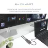 StarTech.com USB-C į dvigubą HDMI MST šakotuvą - dvigubas HDMI 4K 60Hz - USB Type C kelių monitorių adapteris nešiojamiesiems kompiuteriams su 1ft/30cm kabeliu - DP 1.4 kelių srautų perdavimo šakotuvas - USB-C į HDMI skirstytuvą