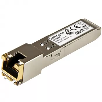 StarTech.com HP JD089B Suderinamas SFP Siųstuvo-Imtuvo Modulis - 10/100/1000BASE-TX~HPE JD089B Suderinamas SFP Modulis - 1000BASE-T - SFP į RJ45 Cat6/Cat5e - 1GE Gigabit Ethernet SFP - RJ-45 100m - HPE 5820AF, 12500, 5500