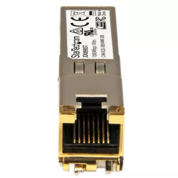 StarTech.com HP JD089B Suderinamas SFP Siųstuvo-Imtuvo Modulis - 10/100/1000BASE-TX~HPE JD089B Suderinamas SFP Modulis - 1000BASE-T - SFP į RJ45 Cat6/Cat5e - 1GE Gigabit Ethernet SFP - RJ-45 100m - HPE 5820AF, 12500, 5500