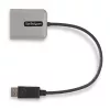 StarTech.com 2 prievadų DisplayPort MST šakotuvas, dviguba 4K 60 Hz, DP į 2x DisplayPort monitorių adapteris, DP 1.4 kelių monitorių vaizdo adapteris, 1 pėdos (30 cm) įmontuotas laidas, maitinamas per USB, tik Windows