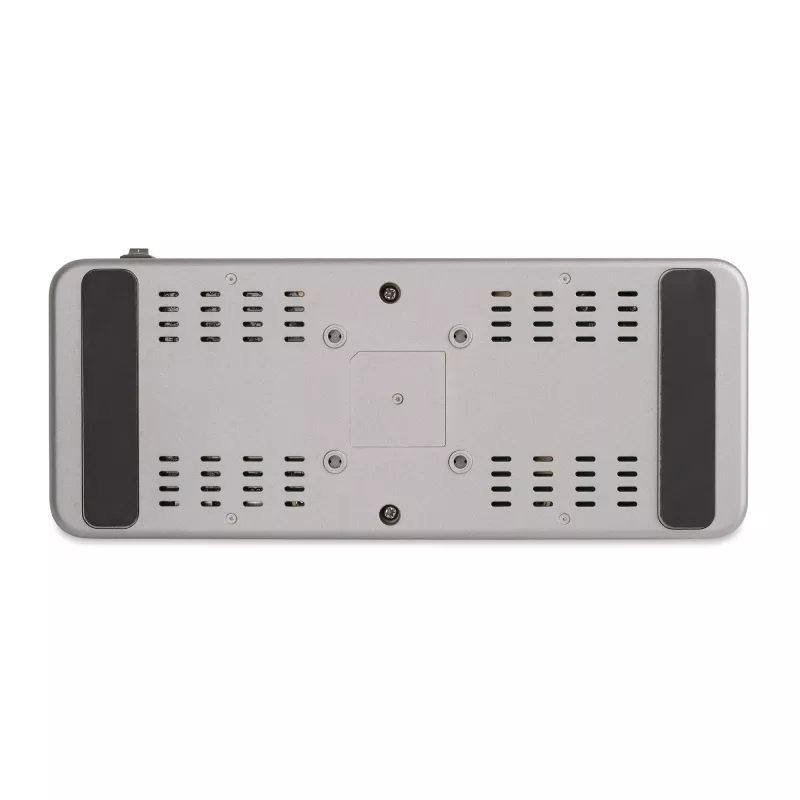 StarTech.com USB-C KVM prijungimo stotelė dviem nešiojamiesiems kompiuteriams, dviejų monitorių 4K 60Hz DisplayPort dokas, 5 prievadų USB šakotuvas, GbE, 90W/45W maitinimo tiekimas dviem nešiojamiesiems kompiuteriams, Windows/Mac, 2 kompiuterių KVM dokas – TAA