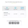 StarTech.com USB-C KVM prijungimo stotelė dviem nešiojamiesiems kompiuteriams, dviejų monitorių 4K 60Hz DisplayPort dokas, 5 prievadų USB šakotuvas, GbE, 90W/45W maitinimo tiekimas dviem nešiojamiesiems kompiuteriams, Windows/Mac, 2 kompiuterių KVM dokas – TAA