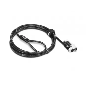 Kabelio užraktas Lenovo 4XE1F30277 Juoda 1,8 m Kombinacinis užraktas
