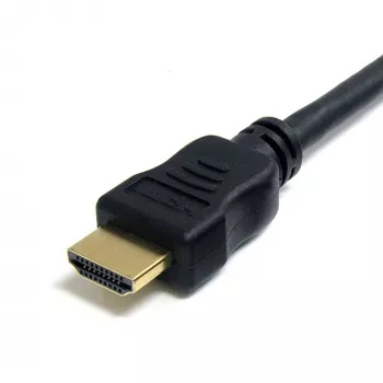 StarTech.com 3 m HDMI kabelis – 4K didelės spartos HDMI kabelis su eternetu – 4K 30Hz UHD HDMI laidas – 10,2 Gbps pralaidumas – HDMI 1.4 vaizdo / ekrano kabelis M/M 28AWG – HDCP 1.4 – juodas
