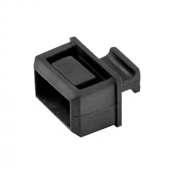 StarTech.com SFP dulkių gaubteliai - 10 vnt. pakuotė, SFP, guma, juoda, tinklo komutatorius, 14.6 mm, 10.1 mm