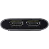 StarTech.com Thunderbolt į dviejų DisplayPort adapteris DP 1.4, du 4K 60Hz arba vienas 8K/5K Thunderbolt į DP keitiklis, 2x DisplayPort monitoriaus vaizdo adapteris - Mac ir Windows