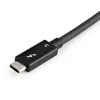 StarTech.com Thunderbolt į dviejų DisplayPort adapteris DP 1.4, du 4K 60Hz arba vienas 8K/5K Thunderbolt į DP keitiklis, 2x DisplayPort monitoriaus vaizdo adapteris - Mac ir Windows