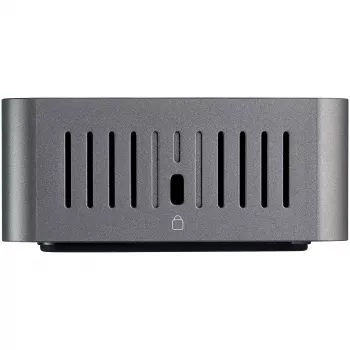 StarTech.com USB-C ir USB-A dokas – hibridinė universali trijų monitorių nešiojamojo kompiuterio prijungimo stotelė su DisplayPort ir HDMI 4K 60Hz – 85W energijos tiekimas, 6x USB šakotuvas, GbE, garso išvestis – USB 3.1 Gen 2 10Gbps – TAA