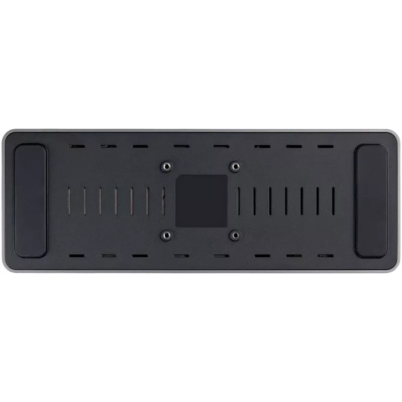 StarTech.com USB-C ir USB-A dokas – hibridinė universali trijų monitorių nešiojamojo kompiuterio prijungimo stotelė su DisplayPort ir HDMI 4K 60Hz – 85W energijos tiekimas, 6x USB šakotuvas, GbE, garso išvestis – USB 3.1 Gen 2 10Gbps – TAA