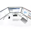 StarTech.com USB-C ir USB-A dokas – hibridinė universali trijų monitorių nešiojamojo kompiuterio prijungimo stotelė su DisplayPort ir HDMI 4K 60Hz – 85W energijos tiekimas, 6x USB šakotuvas, GbE, garso išvestis – USB 3.1 Gen 2 10Gbps – TAA