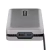 StarTech.com USB-C dviejų monitorių daugiafunkcis adapteris iki 4K 60Hz USB-C DP alternatyvaus režimo vaizdo išvestis ir HDMI 2.0 arba 1080p VGA, 100W PD pralaidinis maitinimas, USB Type-C mini dokas, USB-C prijungimo stotelė, MST šakotuvas