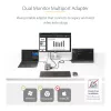 StarTech.com USB-C dviejų monitorių daugiafunkcis adapteris iki 4K 60Hz USB-C DP alternatyvaus režimo vaizdo išvestis ir HDMI 2.0 arba 1080p VGA, 100W PD pralaidinis maitinimas, USB Type-C mini dokas, USB-C prijungimo stotelė, MST šakotuvas