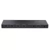 StarTech.com 4 prievadų HDMI skirstytuvas, 4K 60Hz HDMI 2.0 vaizdo, 4K HDMI skirstytuvas su įmontuotu skaleriu, HDMI skirstytuvas 1 įėjimas 4 išėjimai, 3,5 mm / optinis garso prievadas, HDMI ekrano / išvesties skirstytuvas