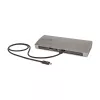 StarTech.com Thunderbolt 4 dokas, 96W maitinimo tiekimas, vienas 8K / dviejų monitorių 4K 60Hz, 3x TB4/USB4 prievadai, 4x USB-A, SD, GbE, Thunderbolt 4 prijungimo stotelė, skirta Windows arba TB3 MacBook, 0,8 m laidas