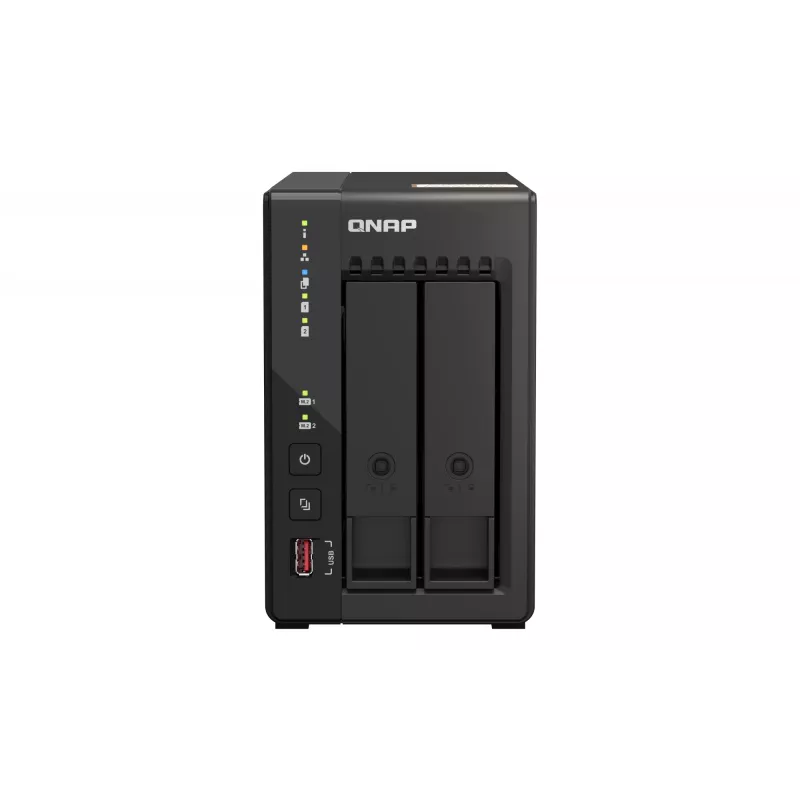 QNAP QVP-21C NAS/atminties serveris Tower Intel® Celeron® J6412 8 GB DDR4 0 TB QVR Pro Juoda