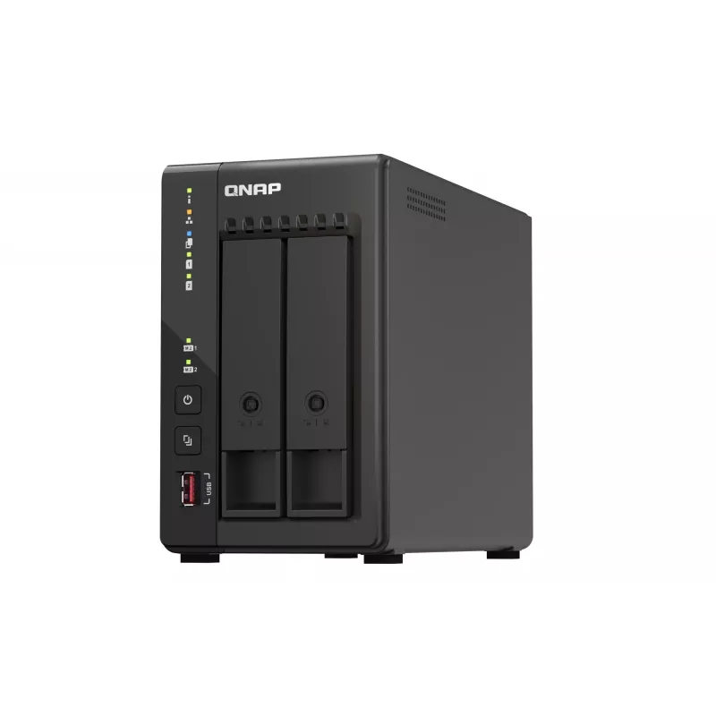 QNAP QVP-21C NAS/atminties serveris Tower Intel® Celeron® J6412 8 GB DDR4 0 TB QVR Pro Juoda