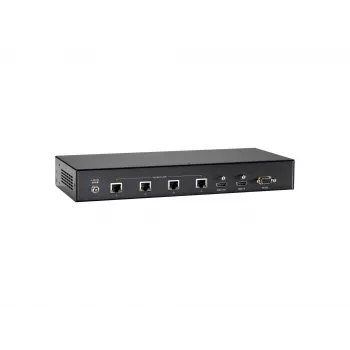 AV siųstuvas LevelOne HDMI per Cat.5 siųstuvas HDBaseT 100 m 4 kanalų išėjimai