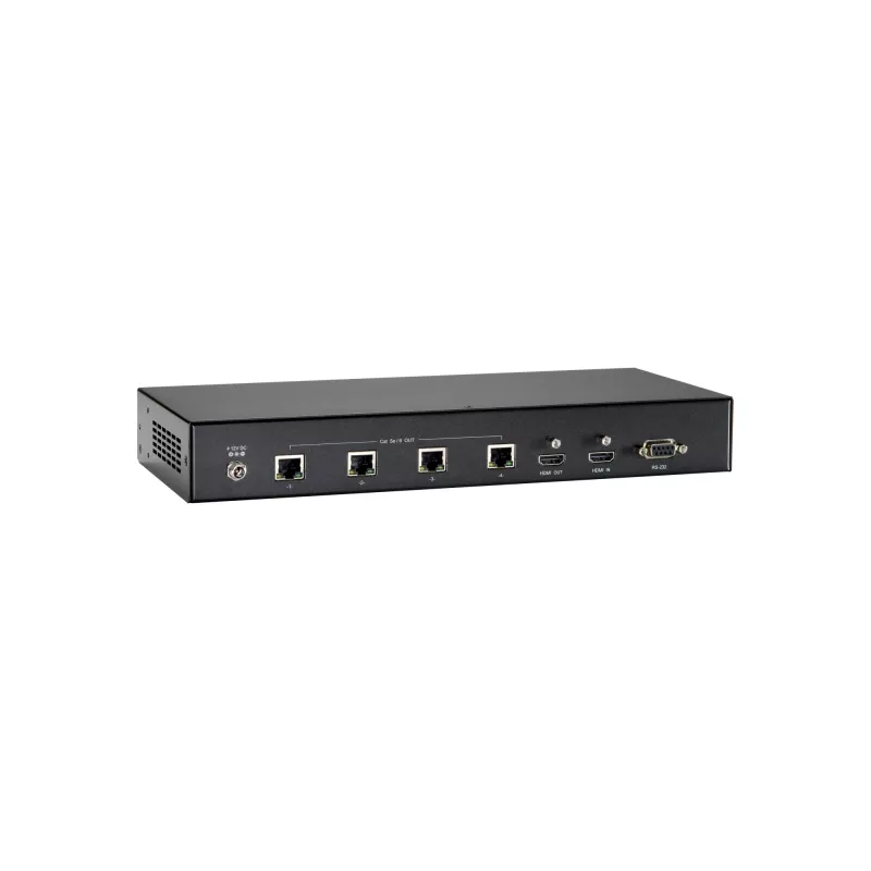 AV siųstuvas LevelOne HDMI per Cat.5 siųstuvas HDBaseT 100 m 4 kanalų išėjimai
