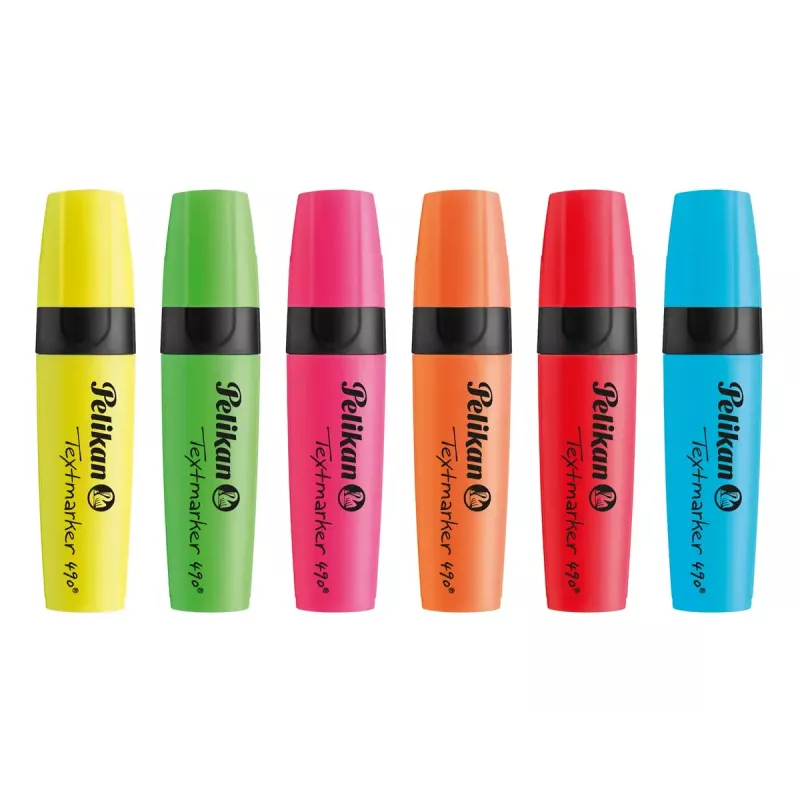 Marker Pelikan Textmarker 490 Multicolour 6 vnt.