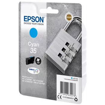 Epson Padlock Singlepack Žydra 35 DURABrite Ultra rašalas