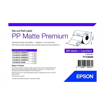 Epson 7113424 spausdintuvo etiketė Balta Lipni spausdintuvo etiketė