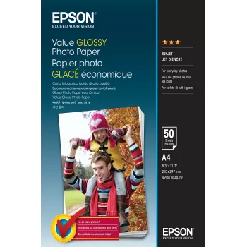 Epson Value blizgus fotopopierius - A4 - 50 lapų