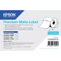 Epson Premium Matte Label - vientisas ritinys: 105 mm x 35 m, baltas, lipdukų spausdintuvo etiketė, vientisas lipdukas, akrilas, nuolatinis, matinis
