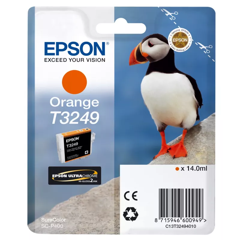Epson T3249 Oranžinė kasetė